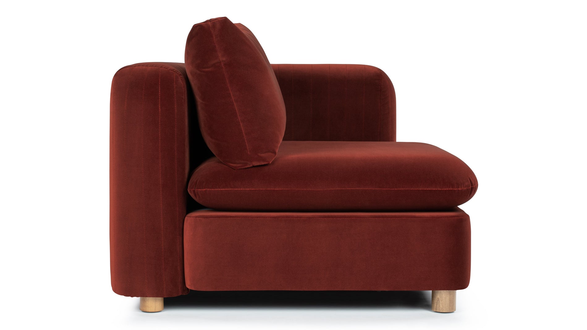 MorrellMorrell - Morrell Module, Right Arm, Garnet Velvet
