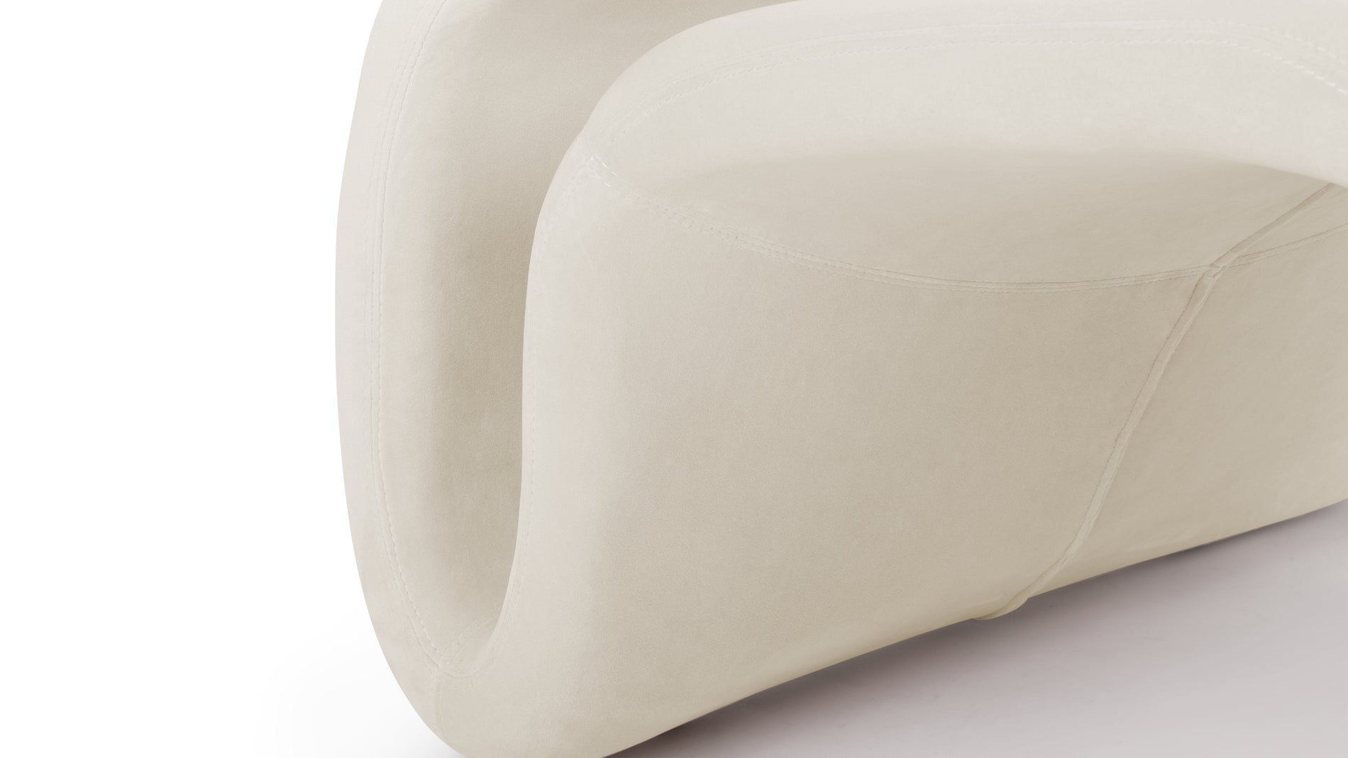 EtceteraEtcetera - Etcetera Chair, Champagne Velvet
