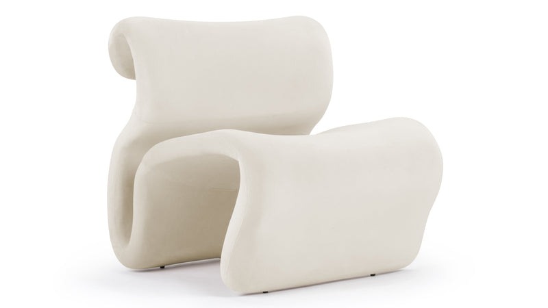 EtceteraEtcetera - Etcetera Chair, Champagne Velvet