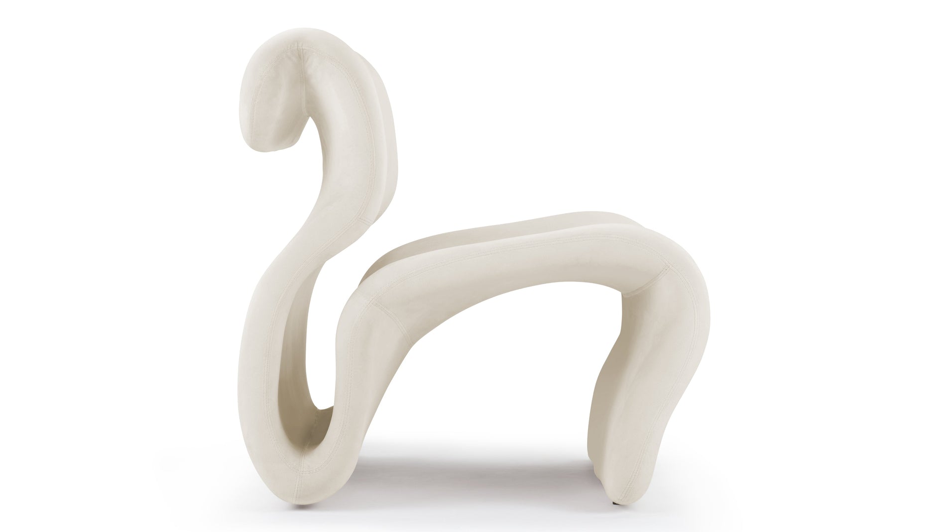 EtceteraEtcetera - Etcetera Chair, Champagne Velvet