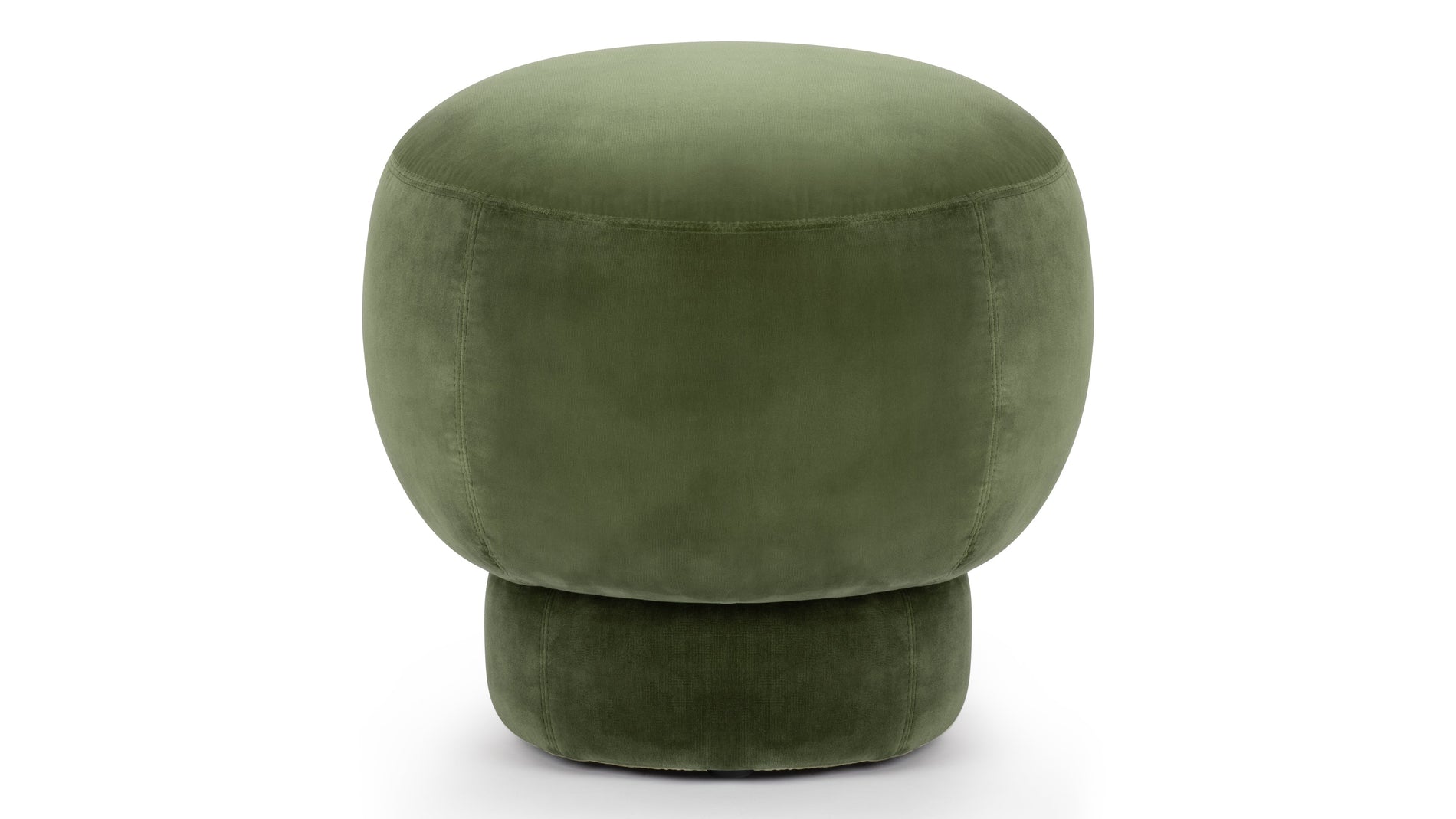 NinoNino - Nino Ottoman, Olive Green Velvet