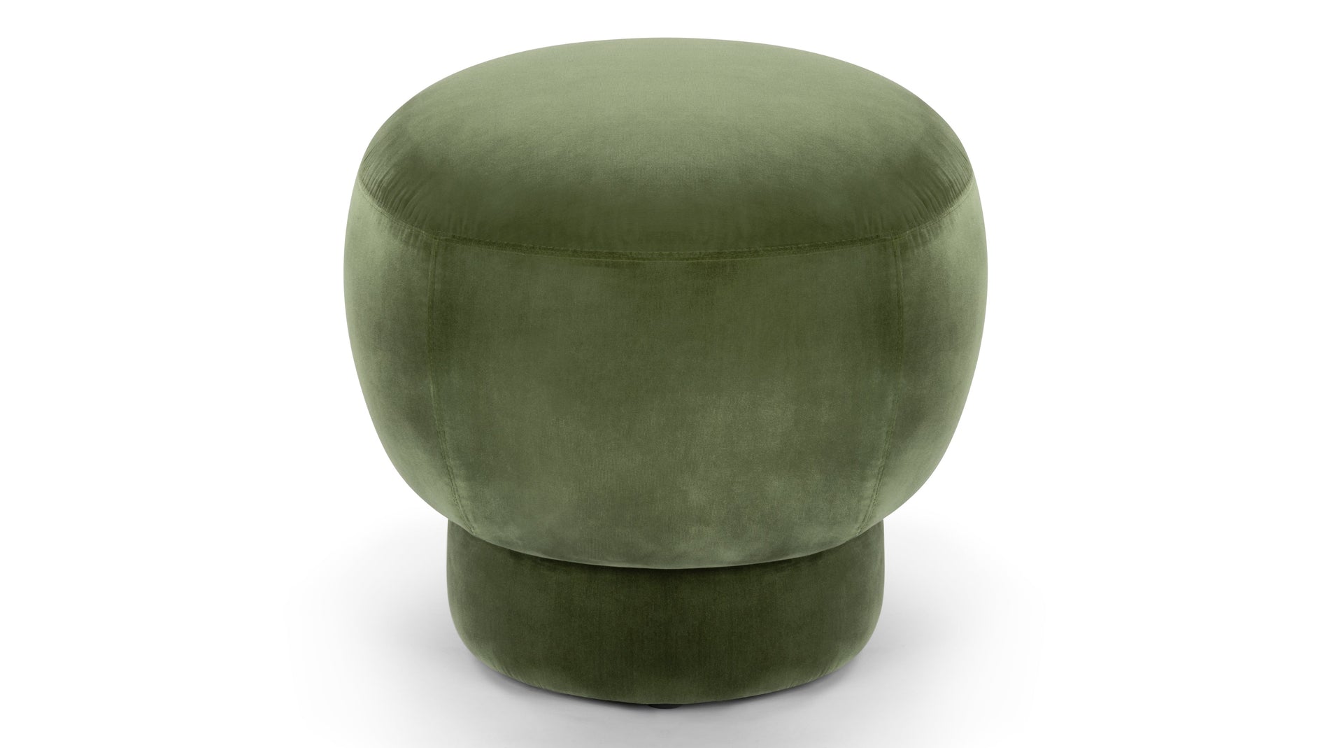 NinoNino - Nino Ottoman, Olive Green Velvet