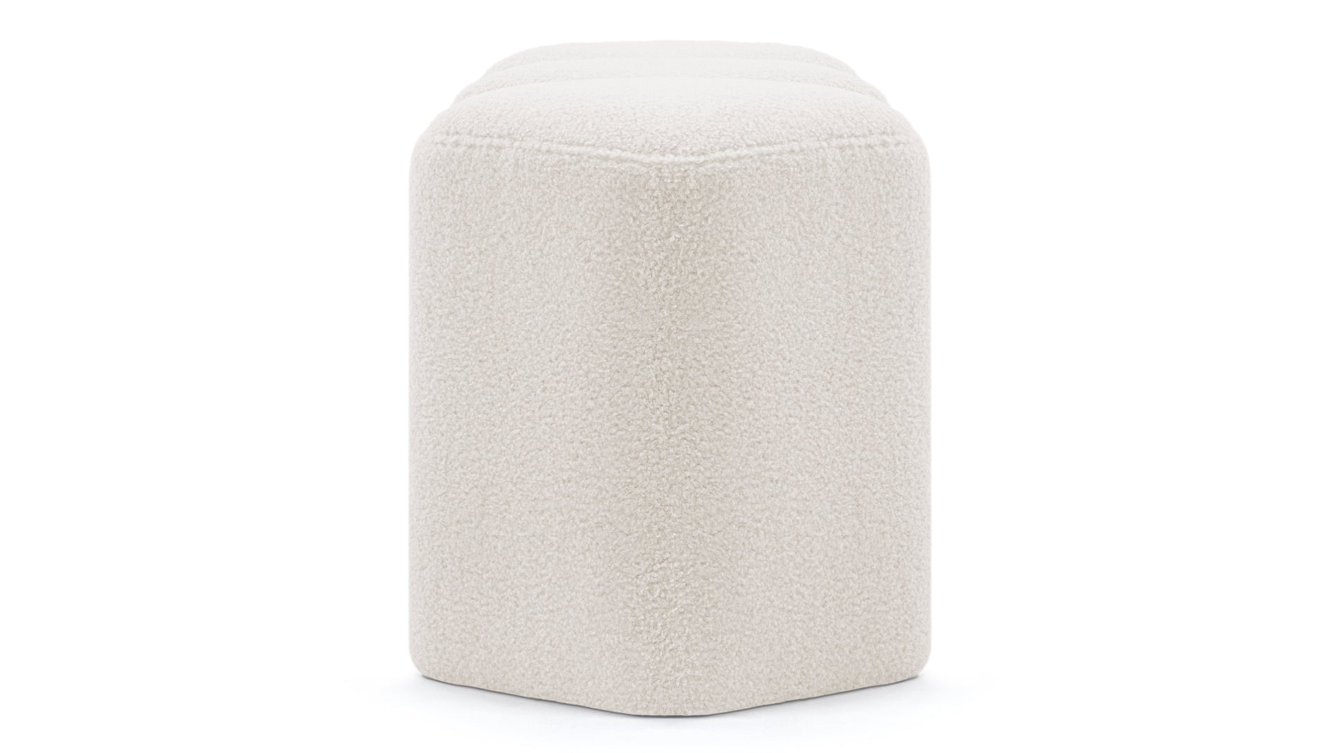 SommerSommer - Sommer Stool, White Teddy