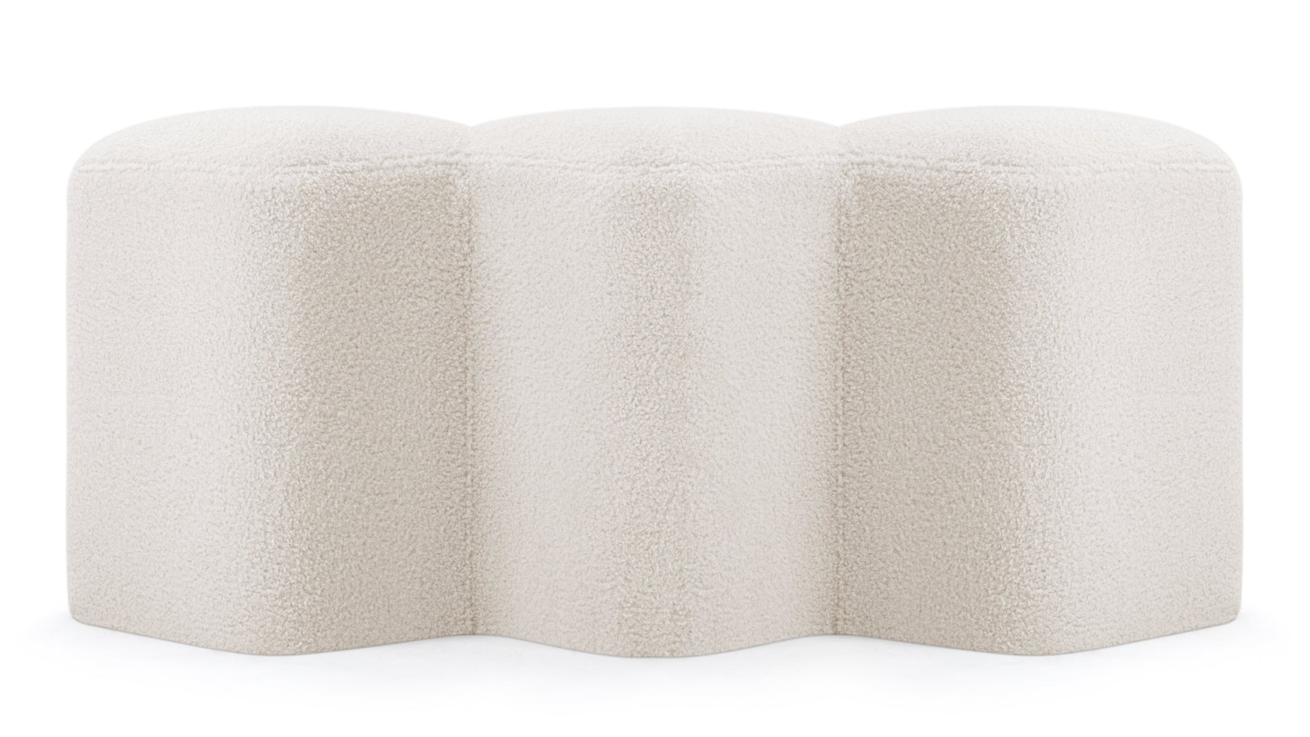 SommerSommer - Sommer Stool, White Teddy