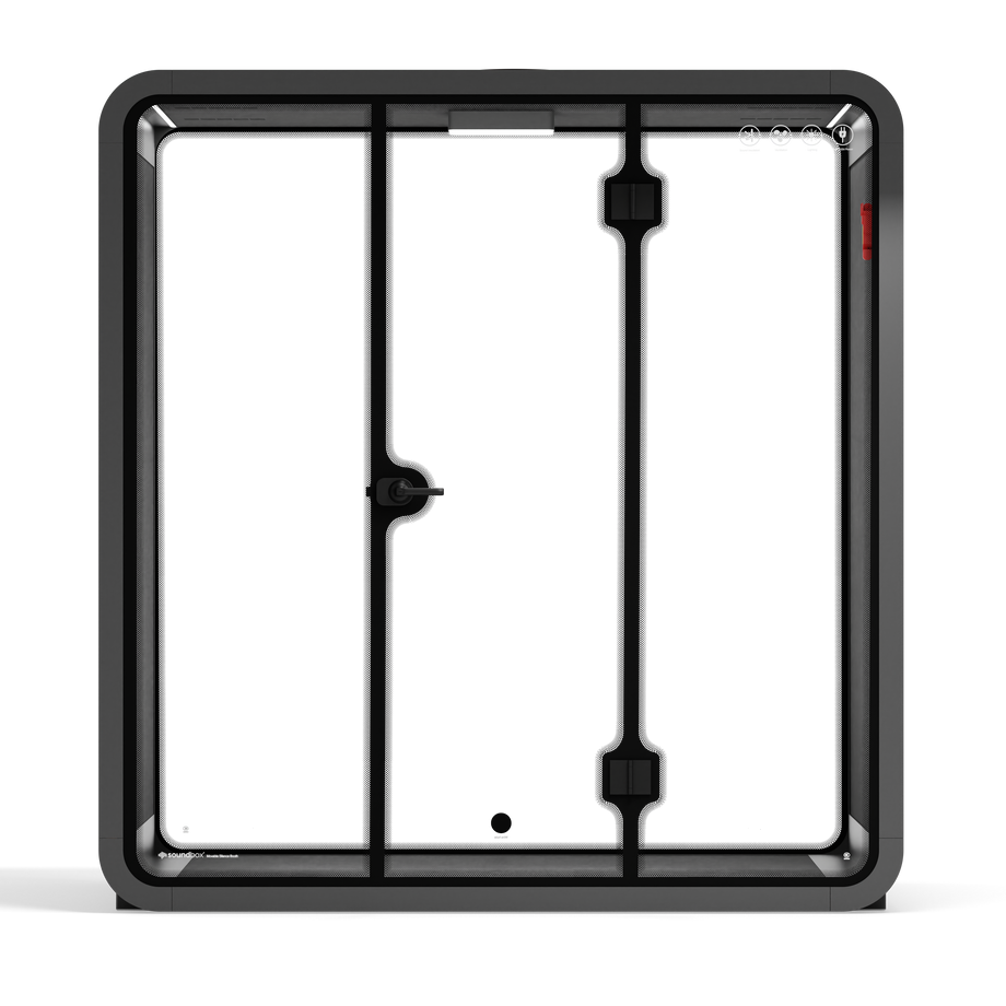 Quell - Stánek pro 4 osobyWooden / Dark Grey / No Furniture