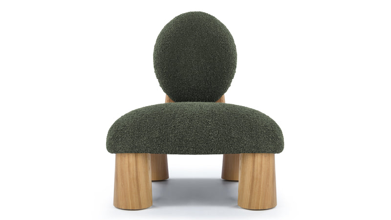 HayesHayes - Hayes Lounge Stuhl, Kiefernboucle