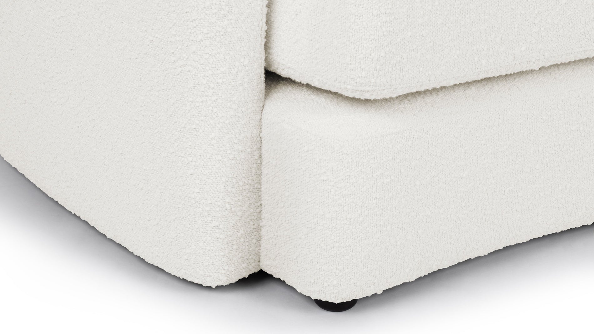 LanvinLanvin - Lanvin Sofa Module, Left Arm, Pearl Boucle