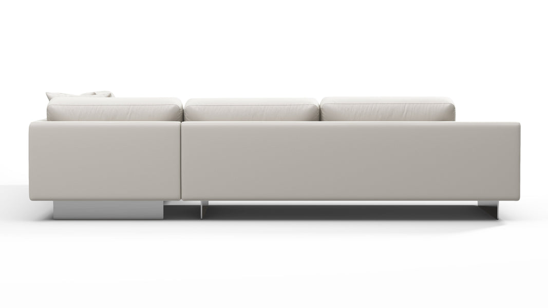 AlessioAlessio - Alessio Outdoor Sectional, Small Left Corner, Shell Performance Weave