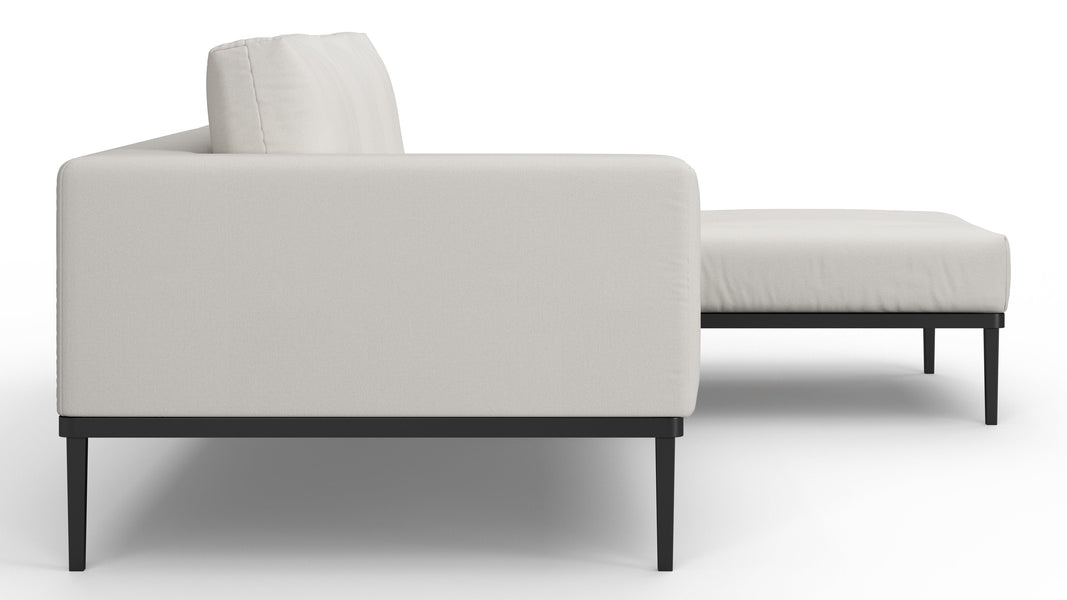 MarcusMarcus - Marcus Outdoor Sectional, Small, Right Chaise, Shell Performance Weave