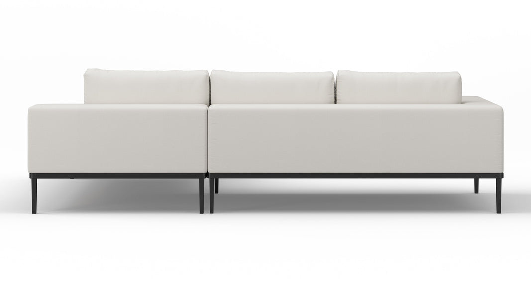 MarcusMarcus - Marcus Outdoor Sectional, Small, Right Chaise, Shell Performance Weave