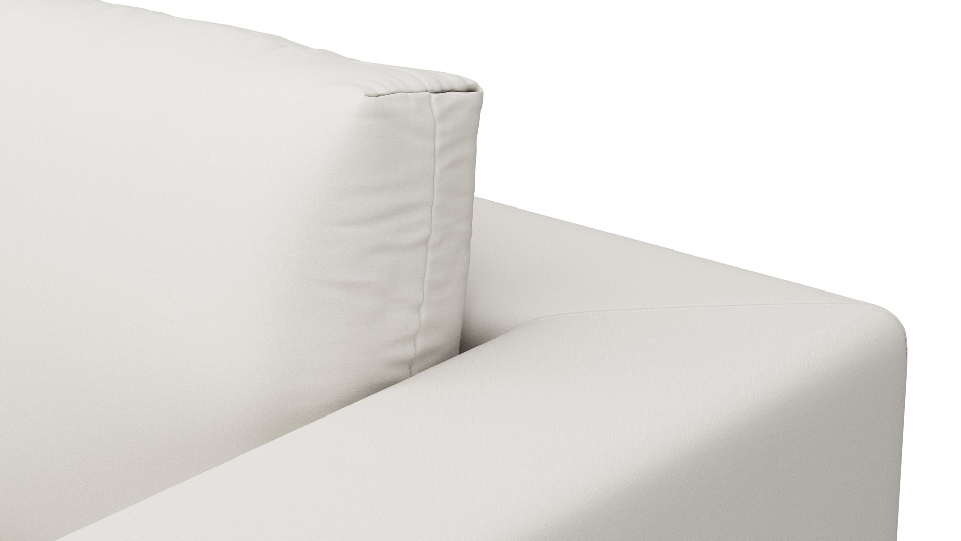 MarcusMarcus - Marcus Outdoor Sektion, klein, linke Chaise, Muschel Performance Webe