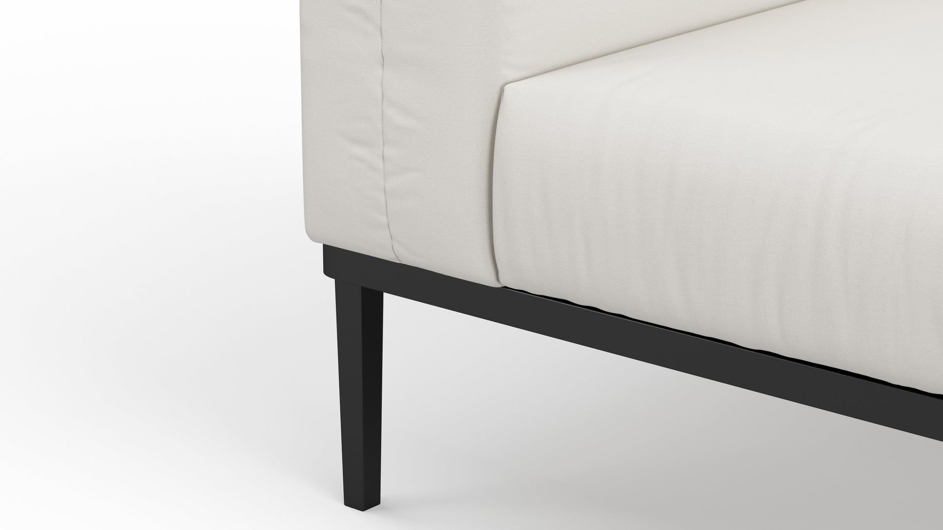 MarcusMarcus - Marcus Outdoor Sectional, Right Chaise with End Table, Shell Performance Weave
