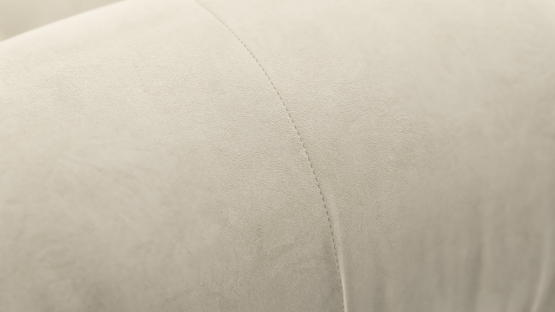 Bellini ModuleEggshell Vegan Suede