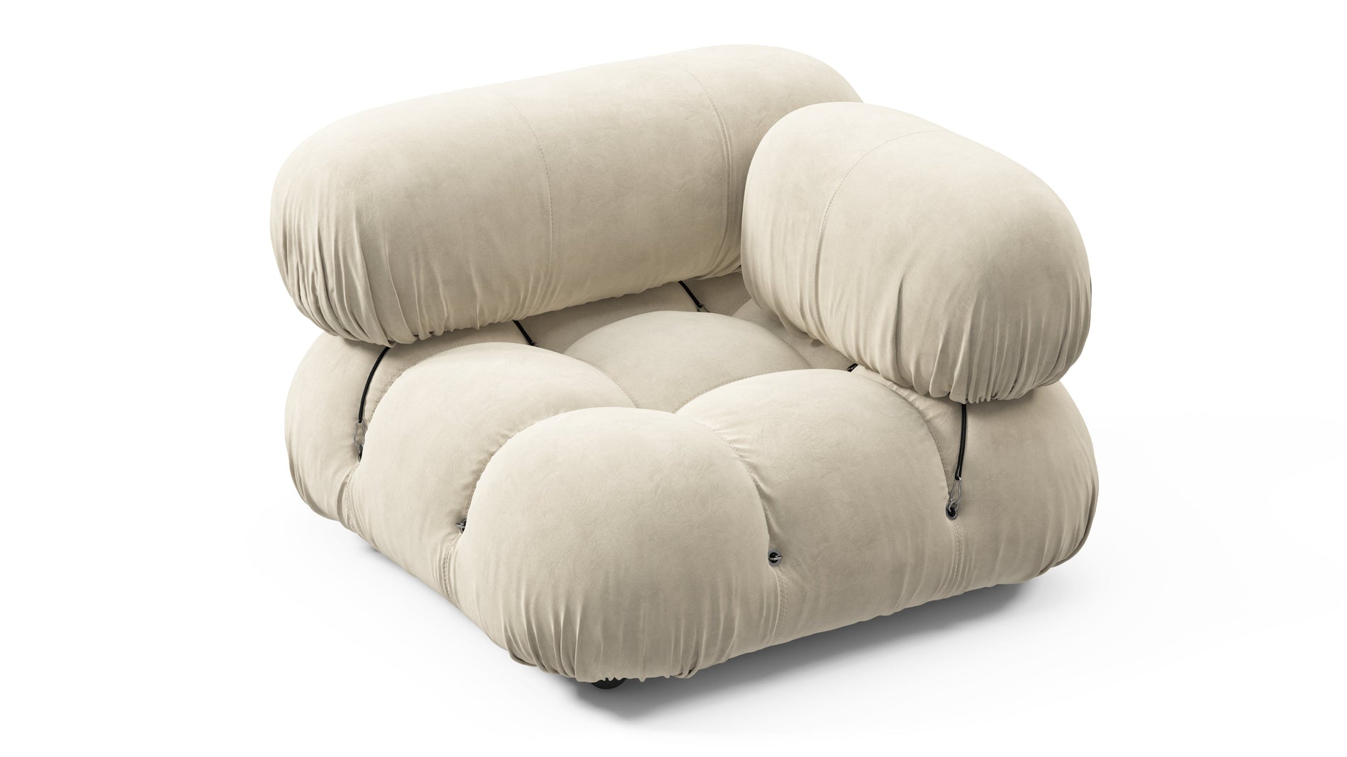 Bellini ModuleEggshell Vegan Suede