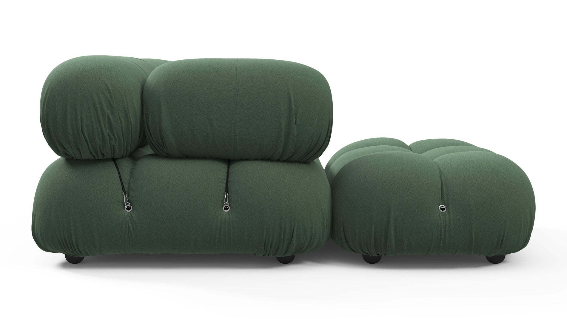 Bellini SectionalEvergreen Brushed Weave