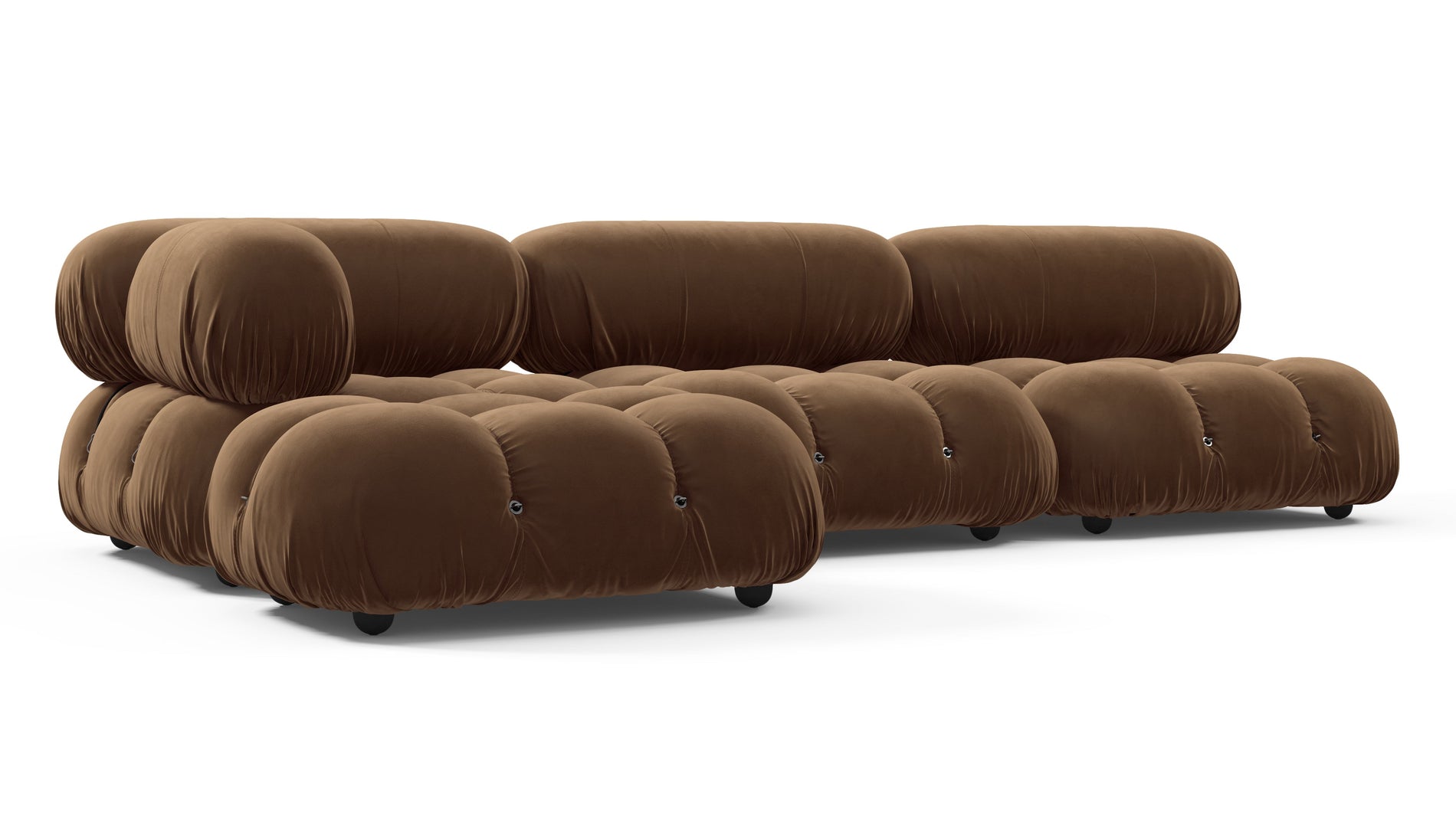 Bellini SectionalMocha Velvet