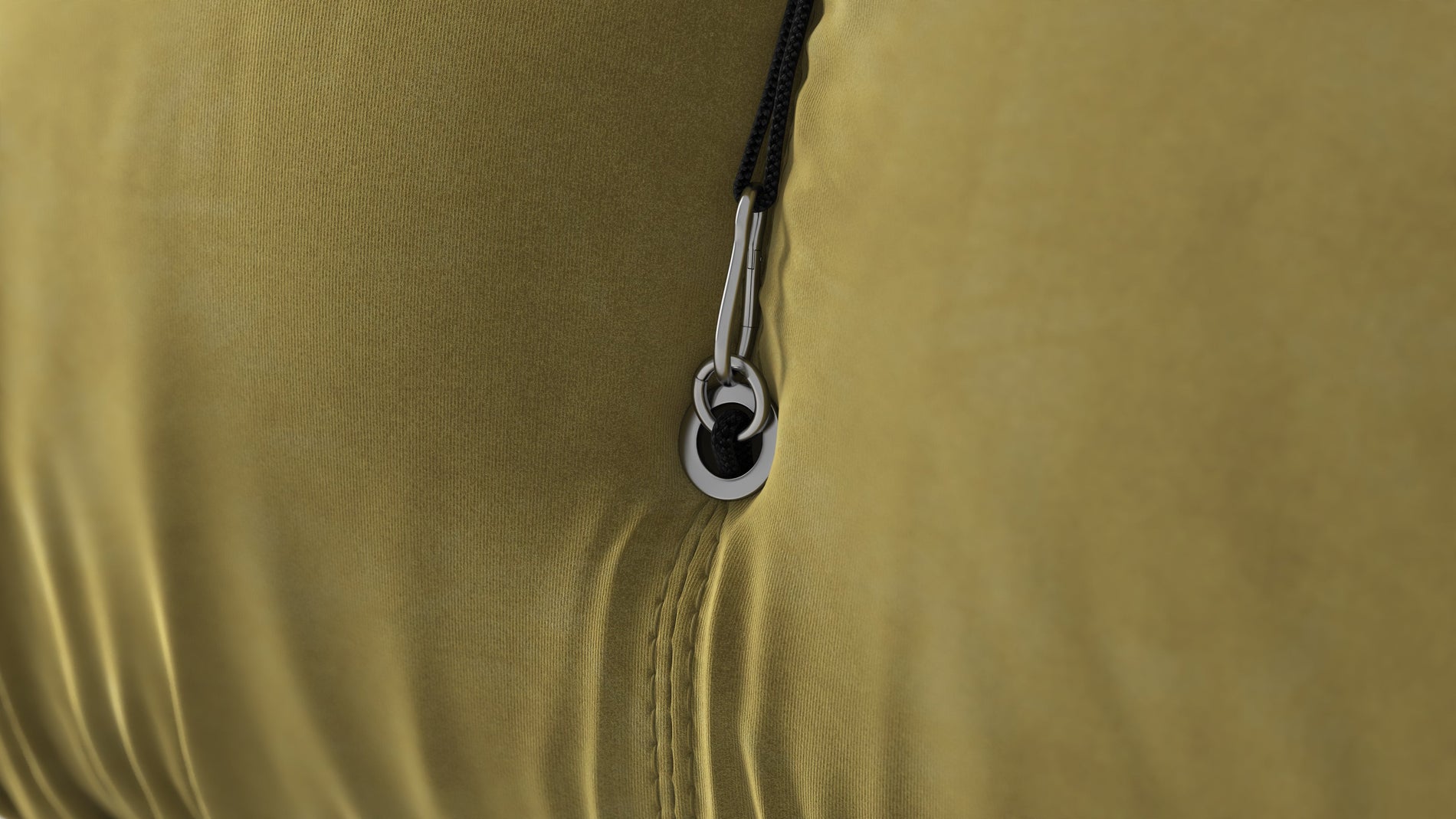 Bellini SectionalOlive Gold Velvet