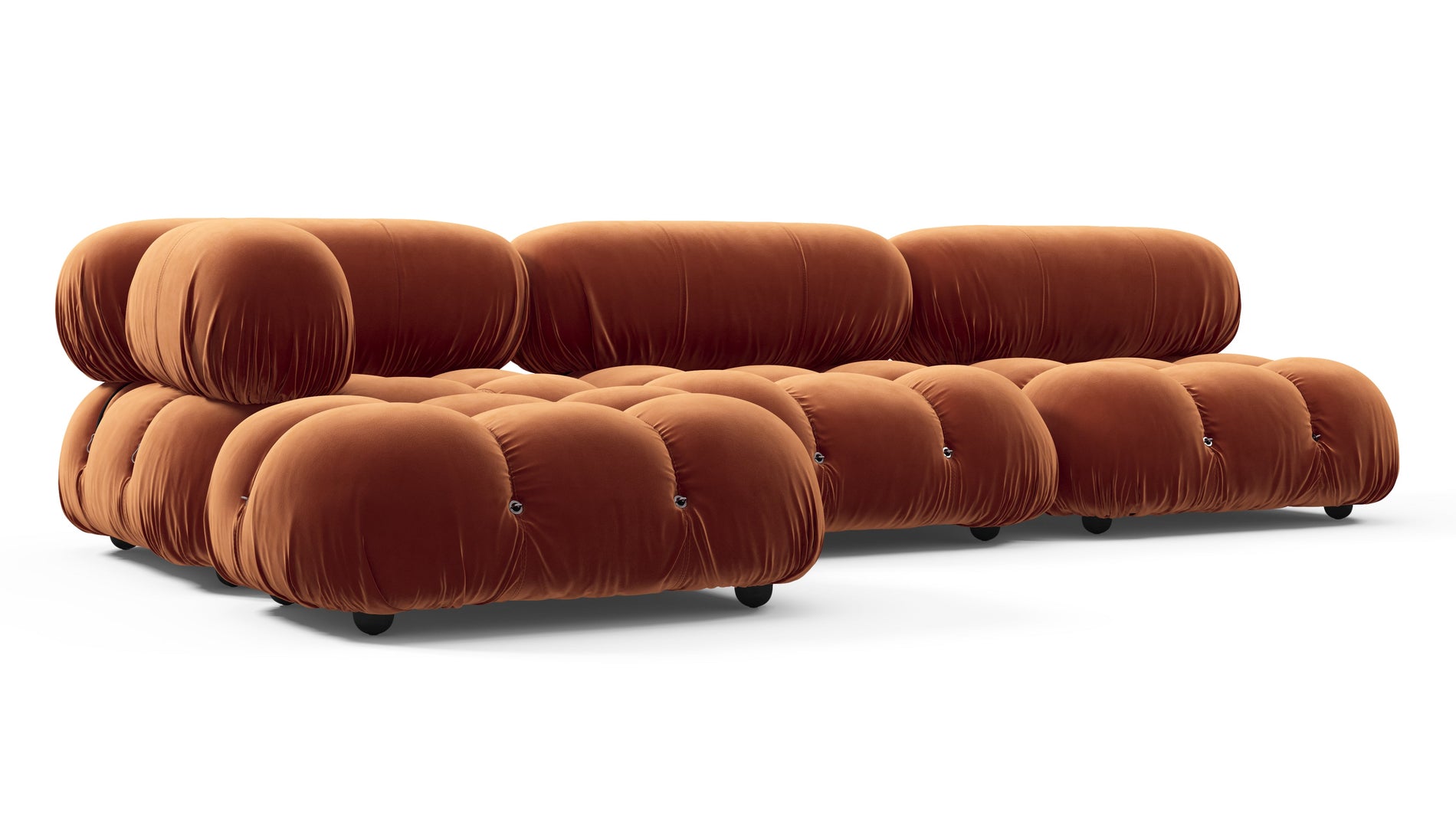 Bellini SectionalSpice Velvet