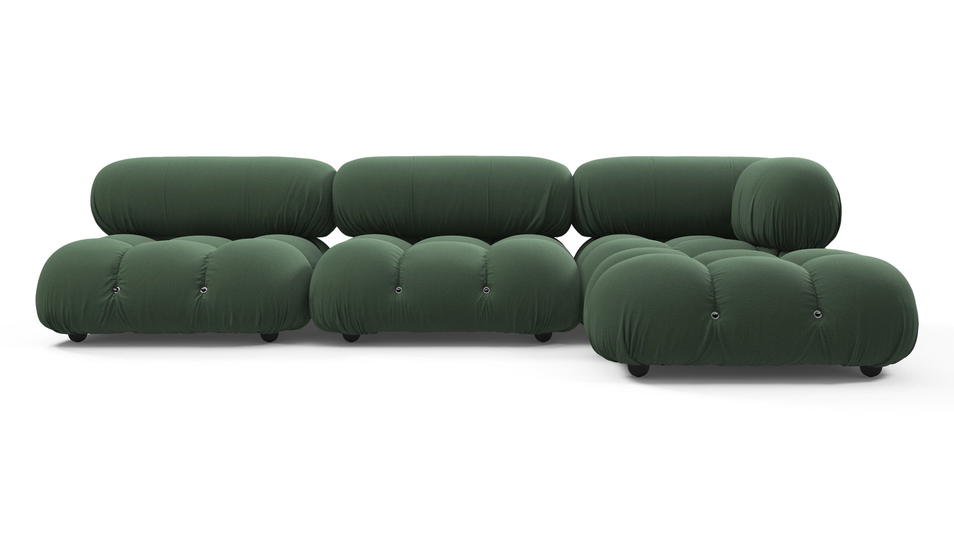 Bellini SectionalEvergreen Brushed Weave