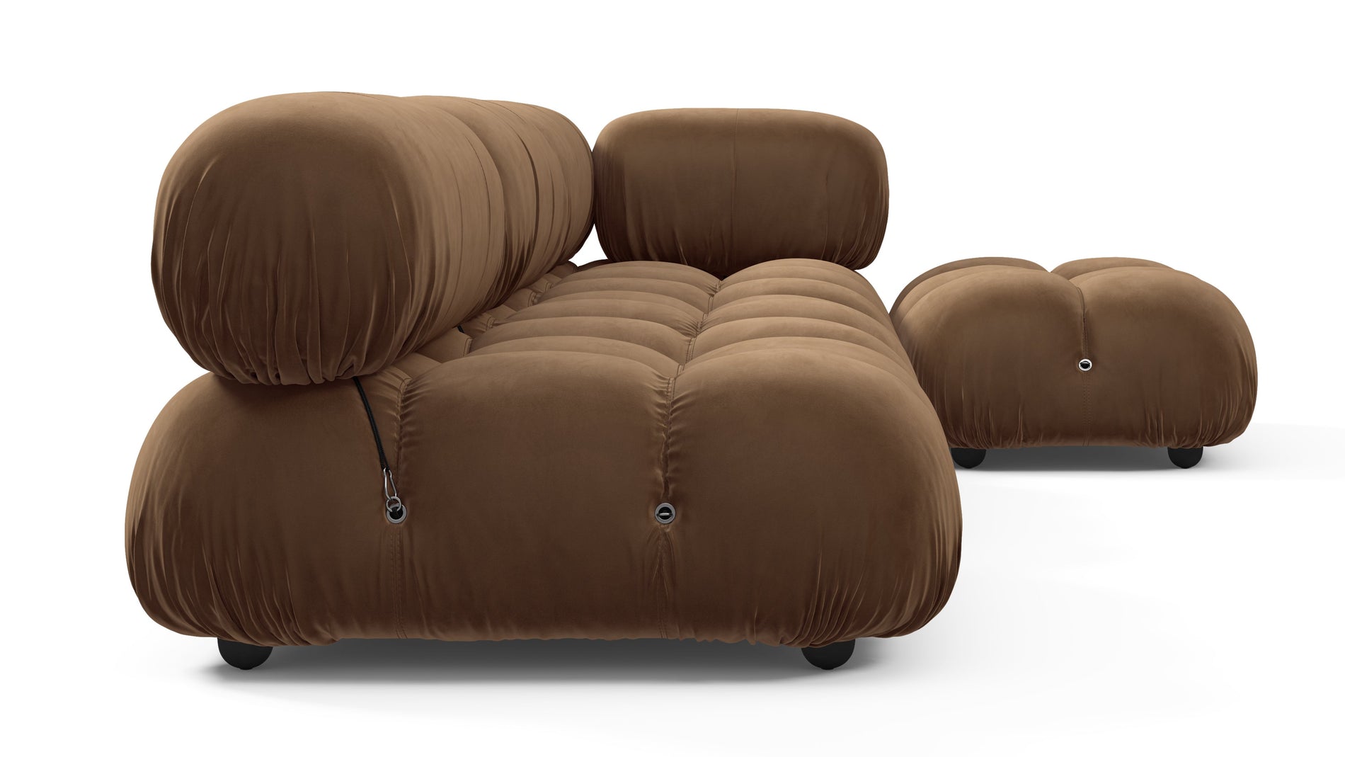Bellini SectionalMocha Velvet