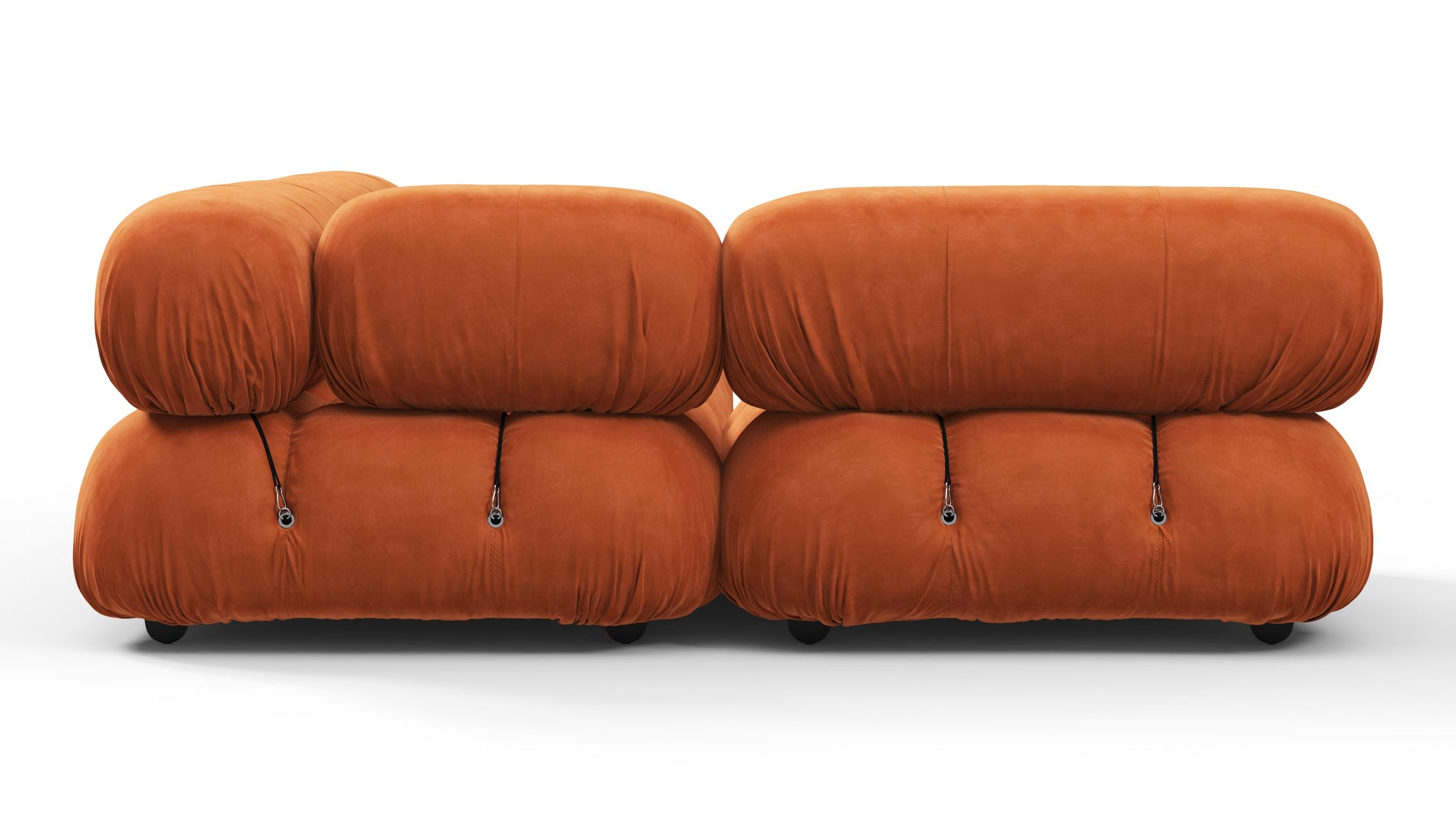 Bellini SectionalApricot Velvet