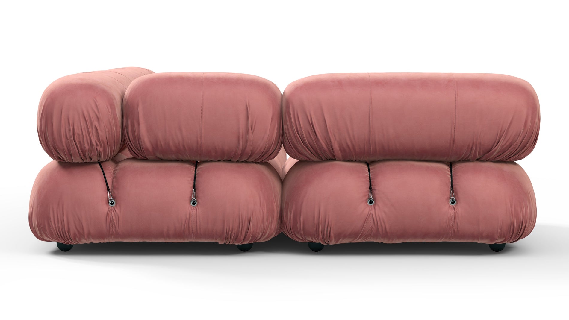 Bellini SectionalBlush Pink Velvet