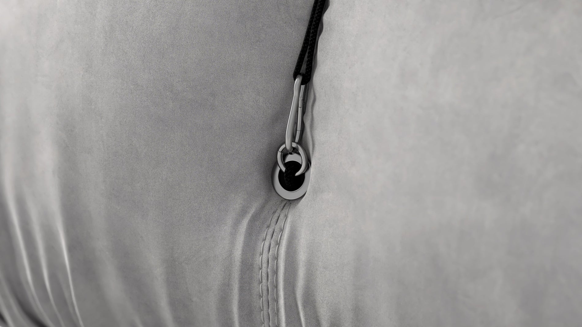 Bellini SectionalLight Gray Velvet