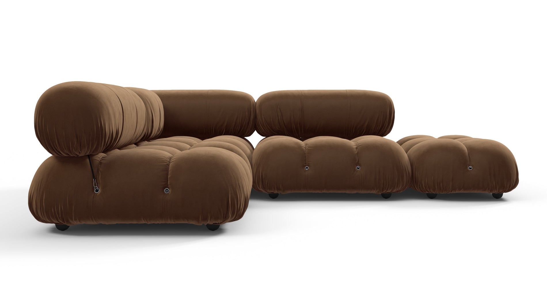 Bellini SectionalMocha Velvet