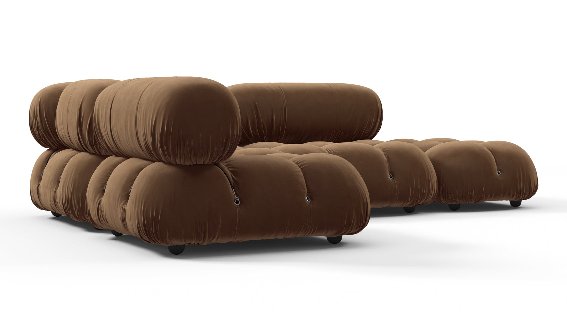 Bellini SectionalMocha Velvet