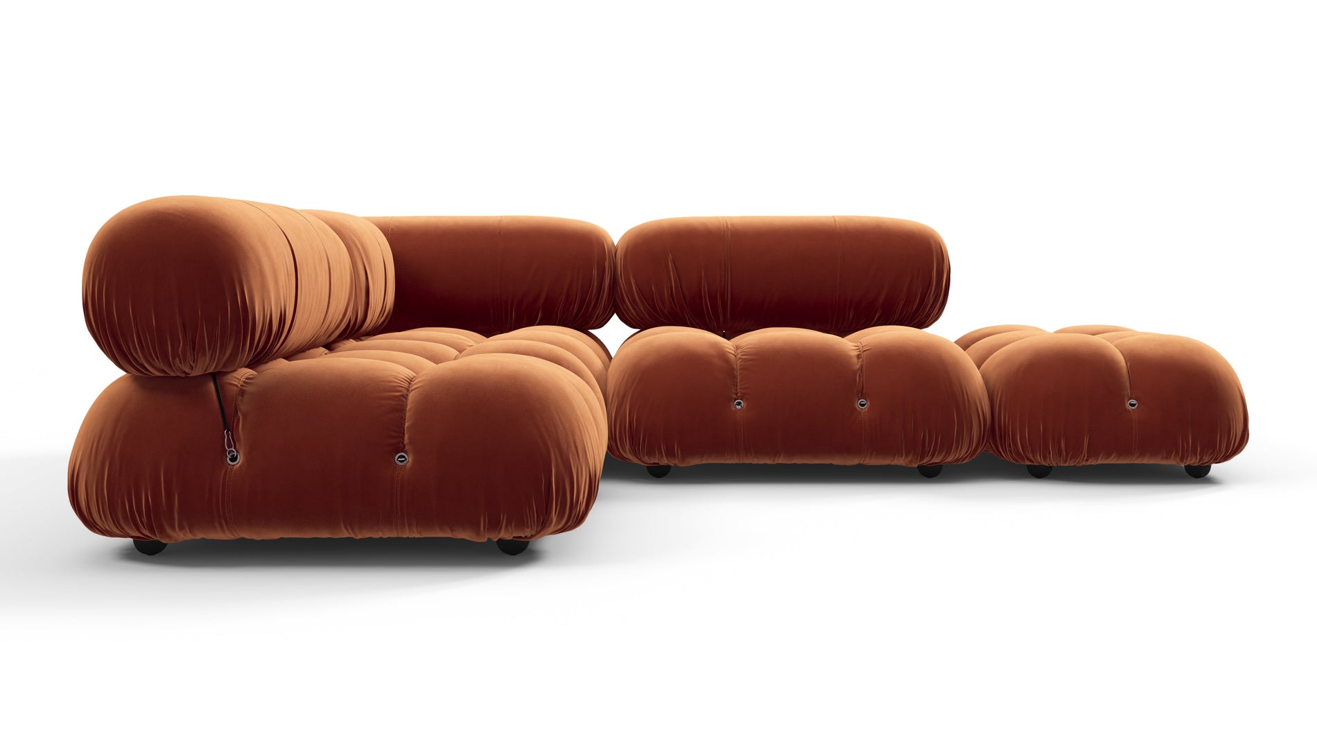 Bellini SectionalSpice Velvet