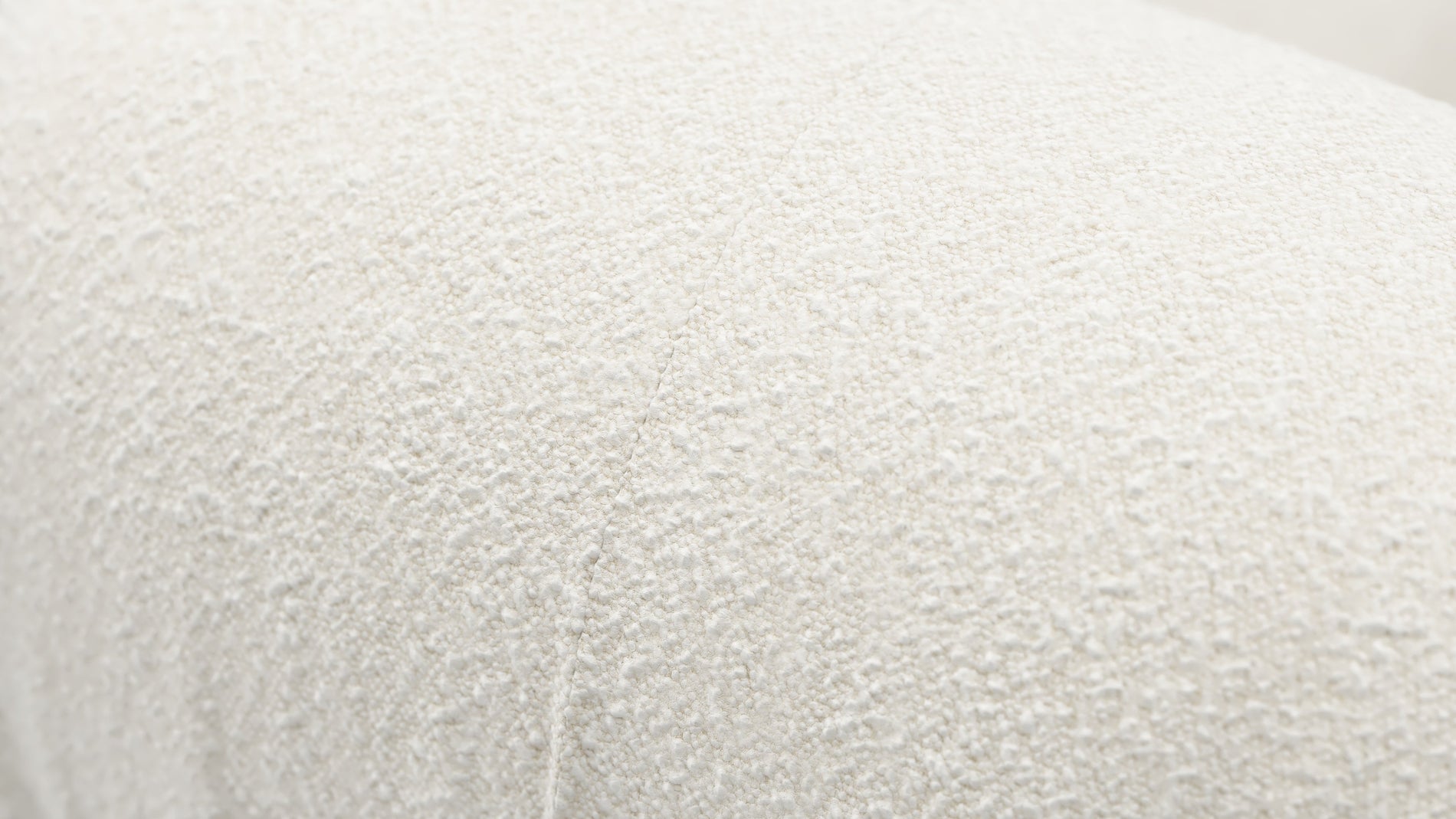 Bellini SectionalWhite Boucle