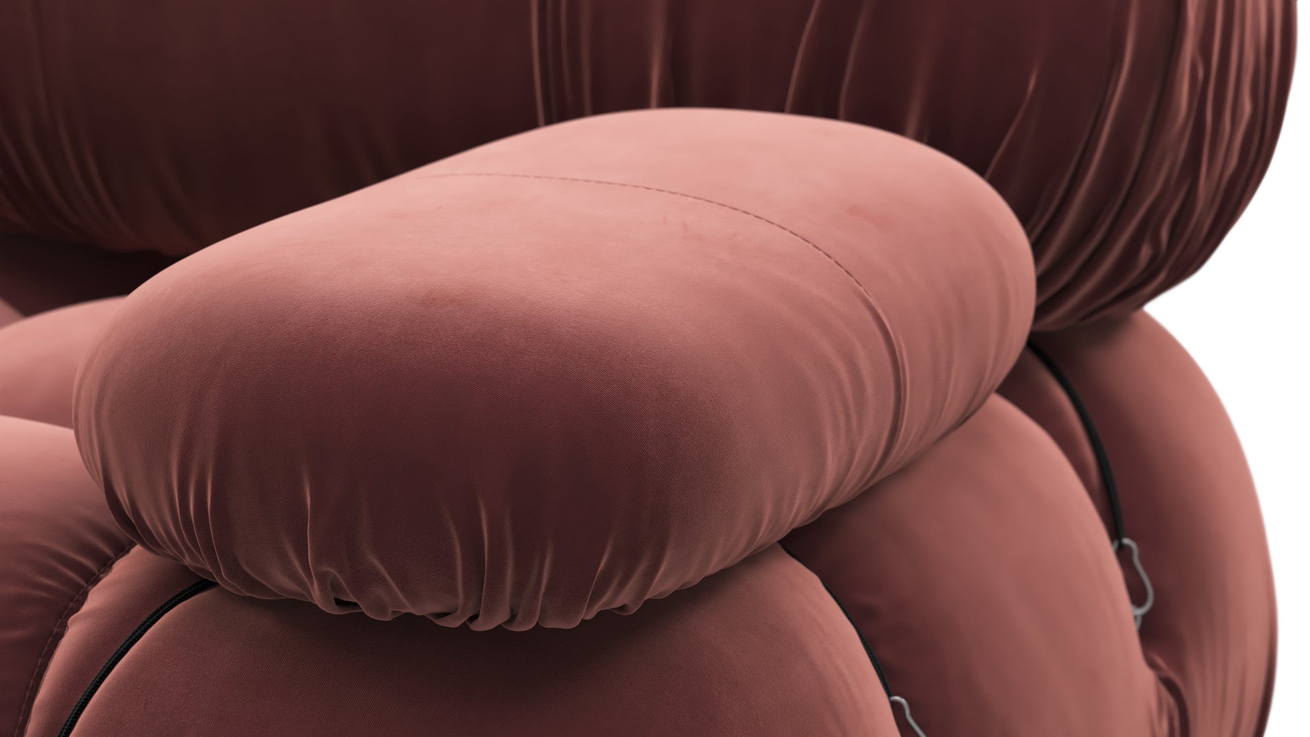Bellini SofaMaroon Velvet