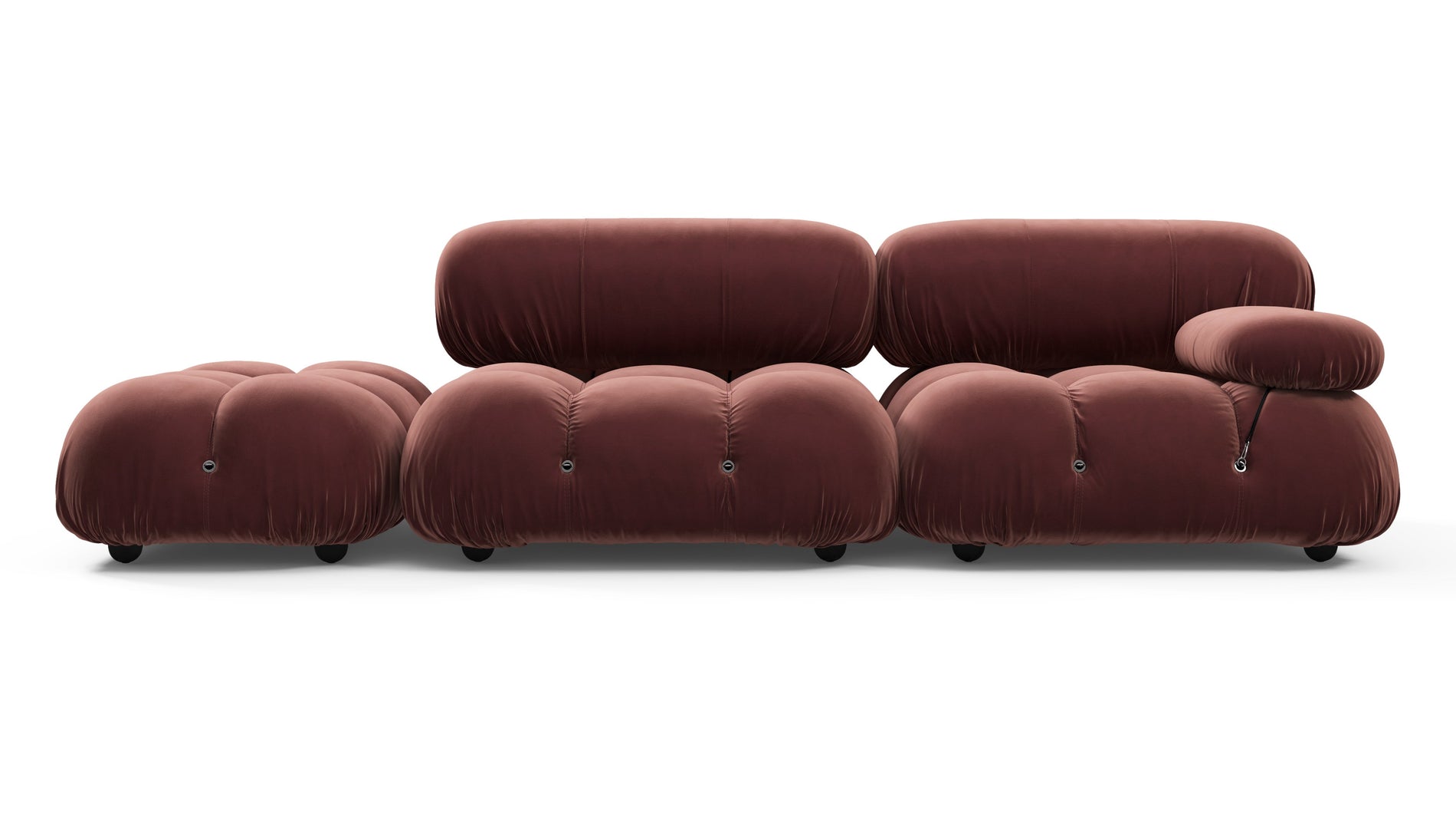 Bellini SofaMaroon Velvet