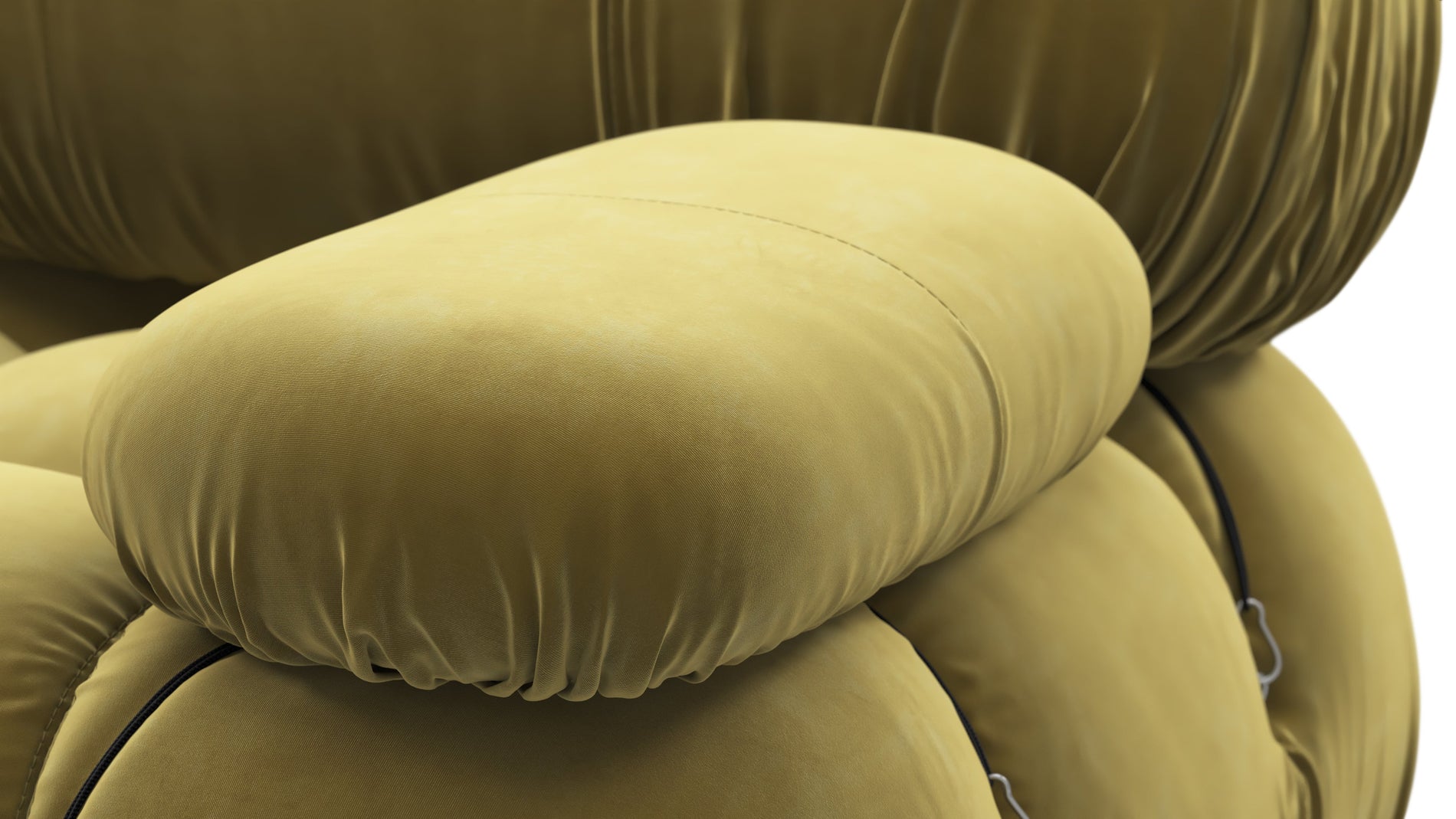 Bellini SofaOlive Gold Velvet