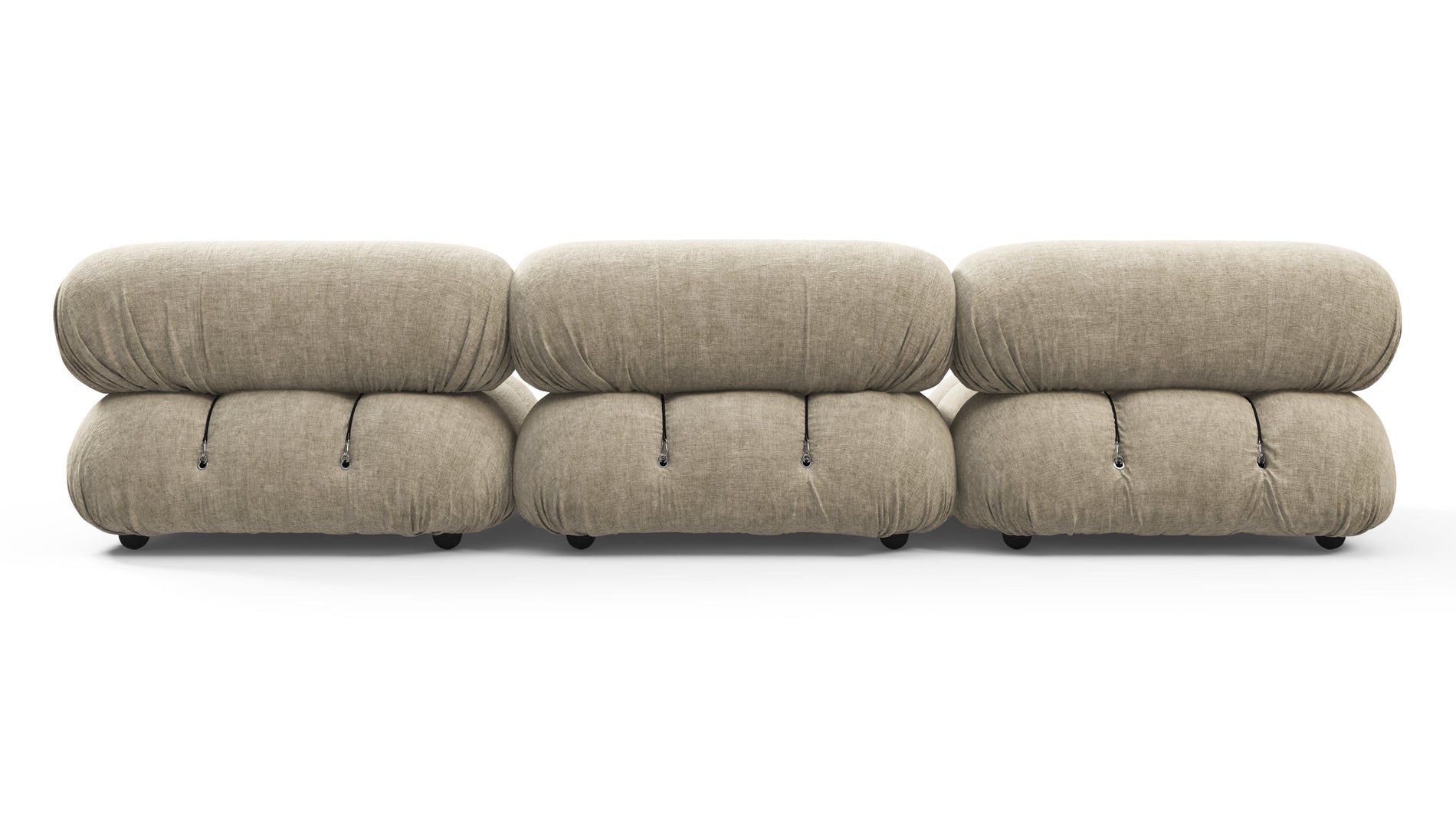 Bellini SofaBeige Gray Chenille