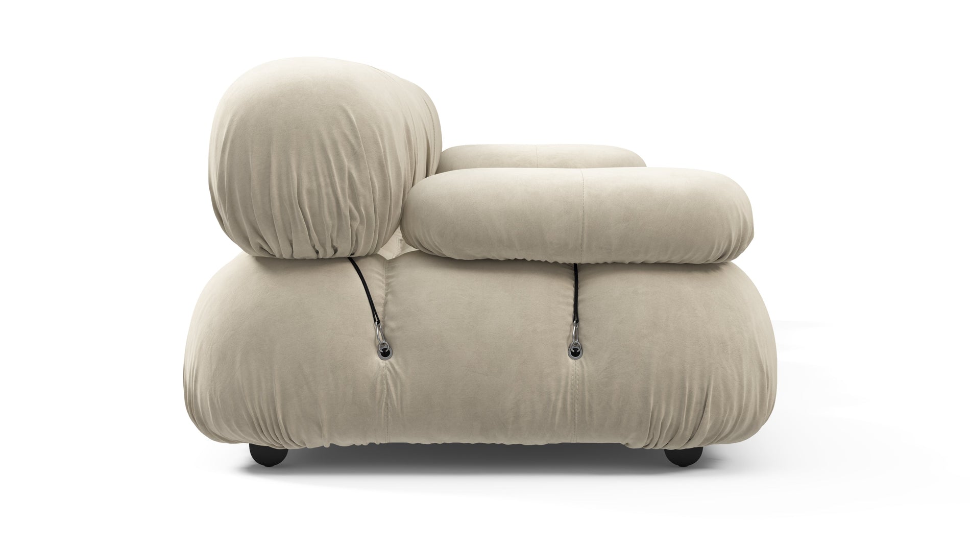 Bellini SofaEggshell Vegan Suede