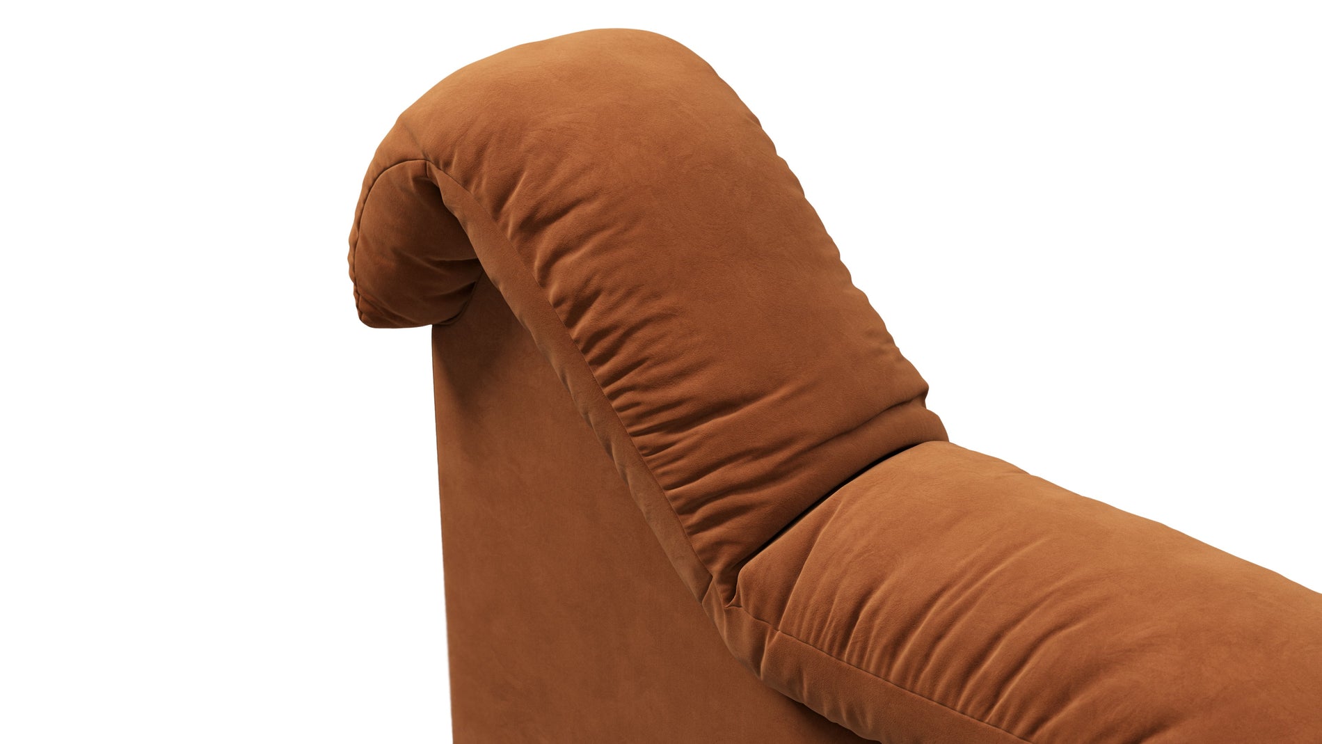 DS 600Burnt Orange Vegan Suede