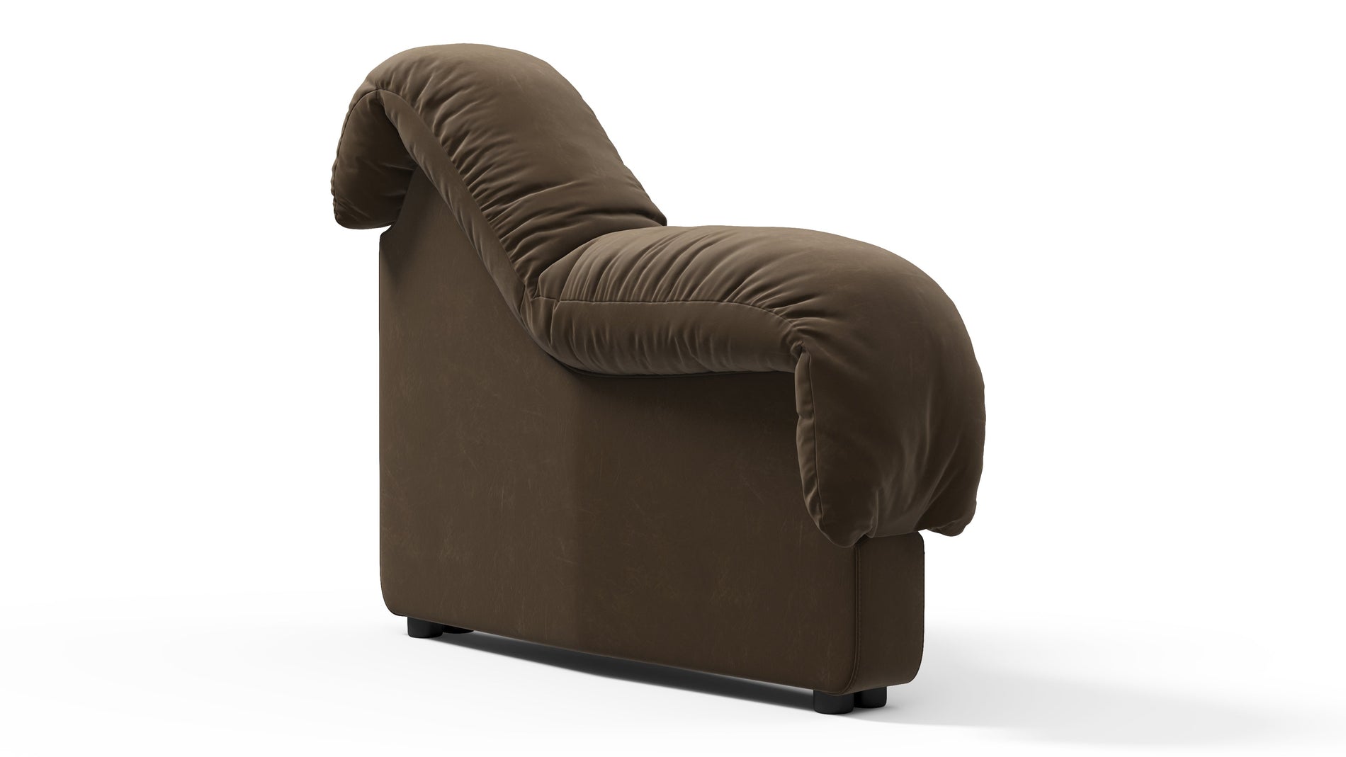 DS 600Distressed Brown Vegan Leather