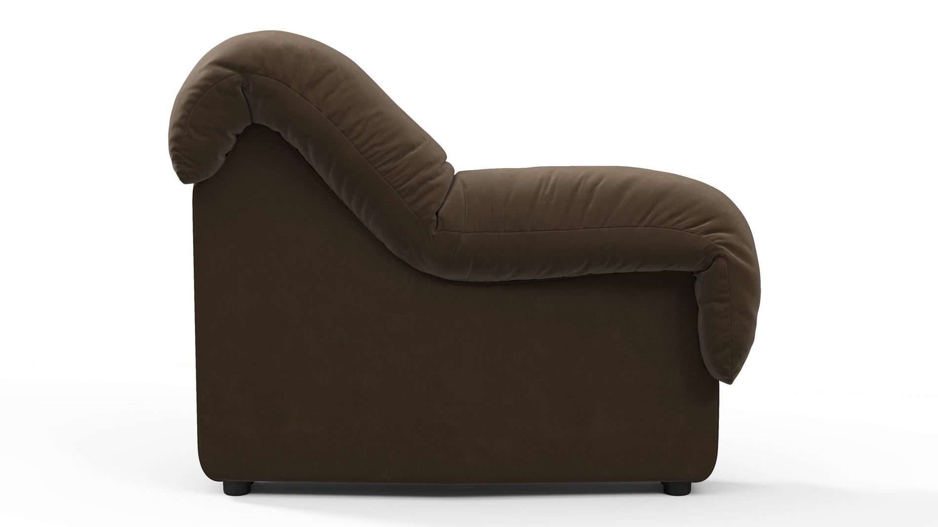 DS 600Distressed Brown Vegan Leather