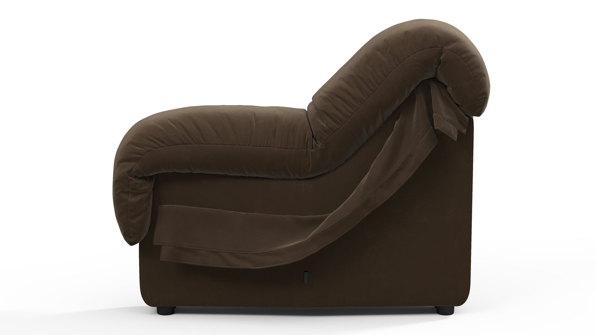 DS 600Distressed Brown Vegan Leather