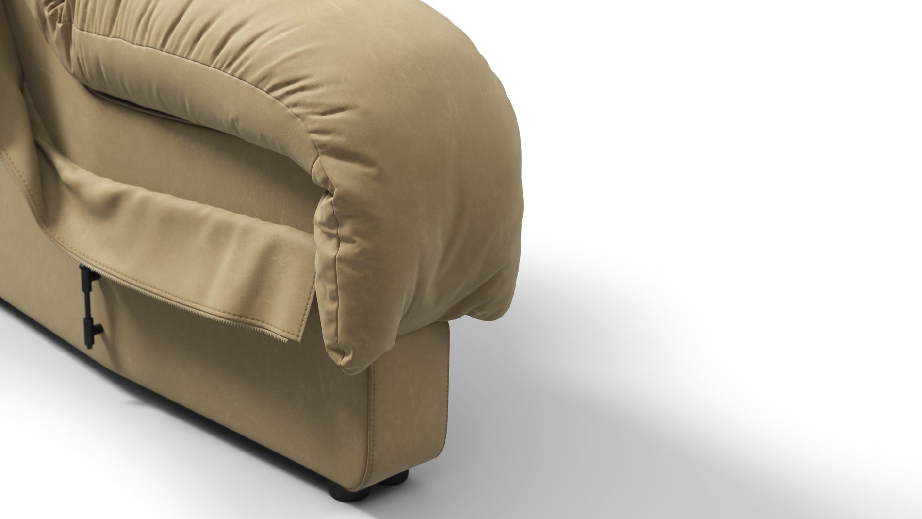 DS 600Beige Vegan Leather