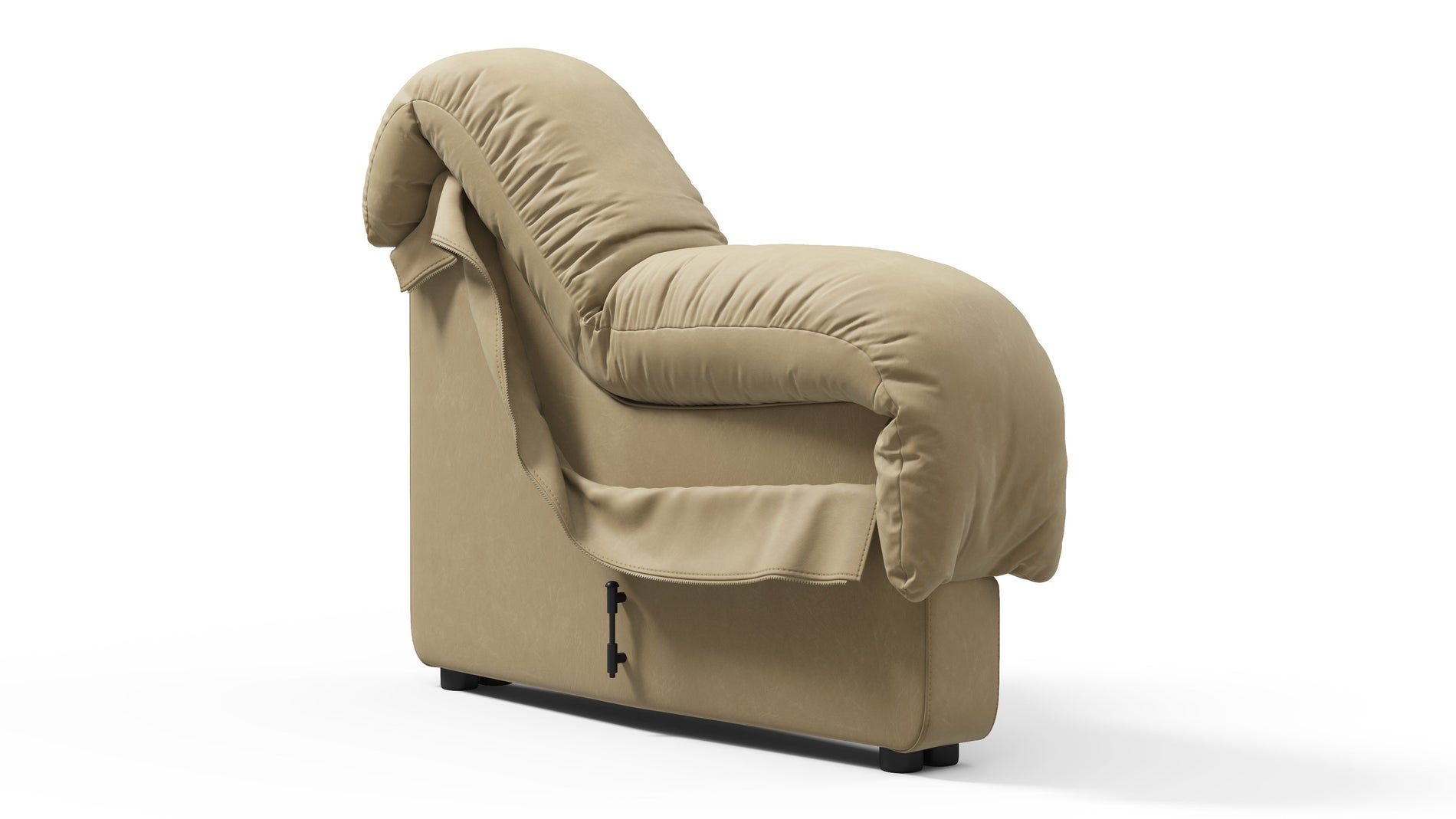 DS 600Beige Vegan Leather