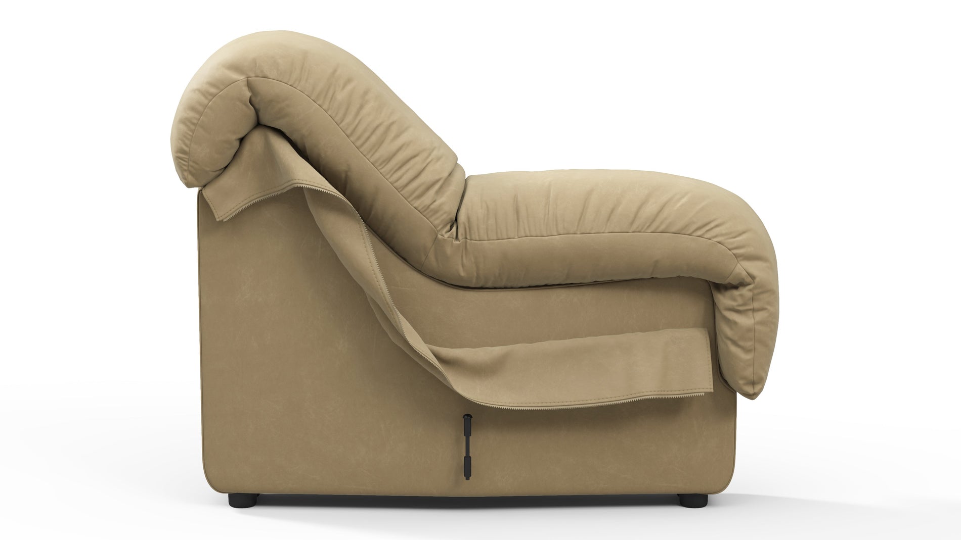 DS 600Beige Vegan Leather