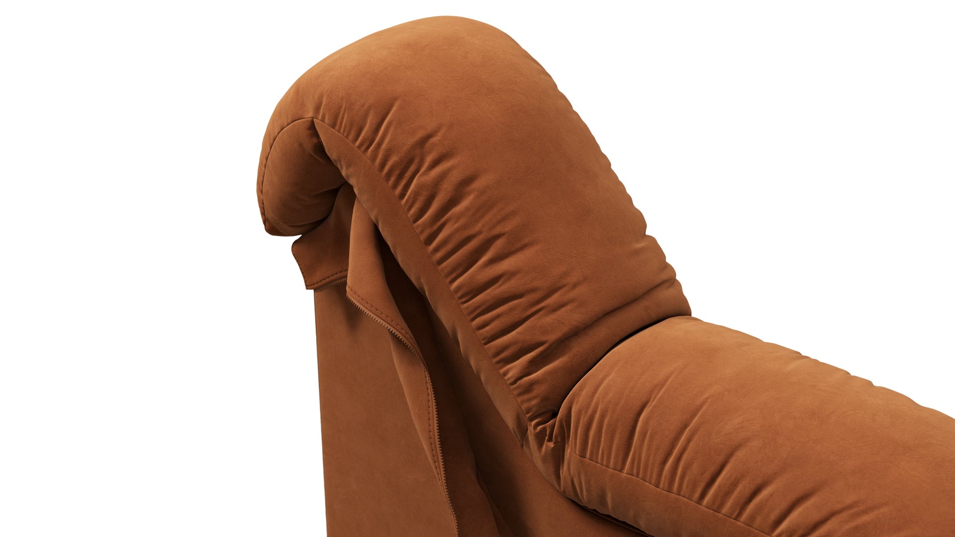 DS 600Burnt Orange Vegan Suede