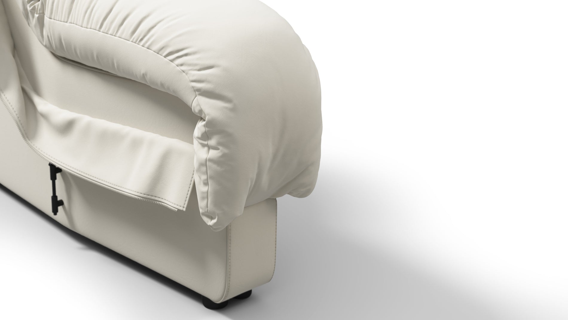 DS 600Cream Vegan Leather