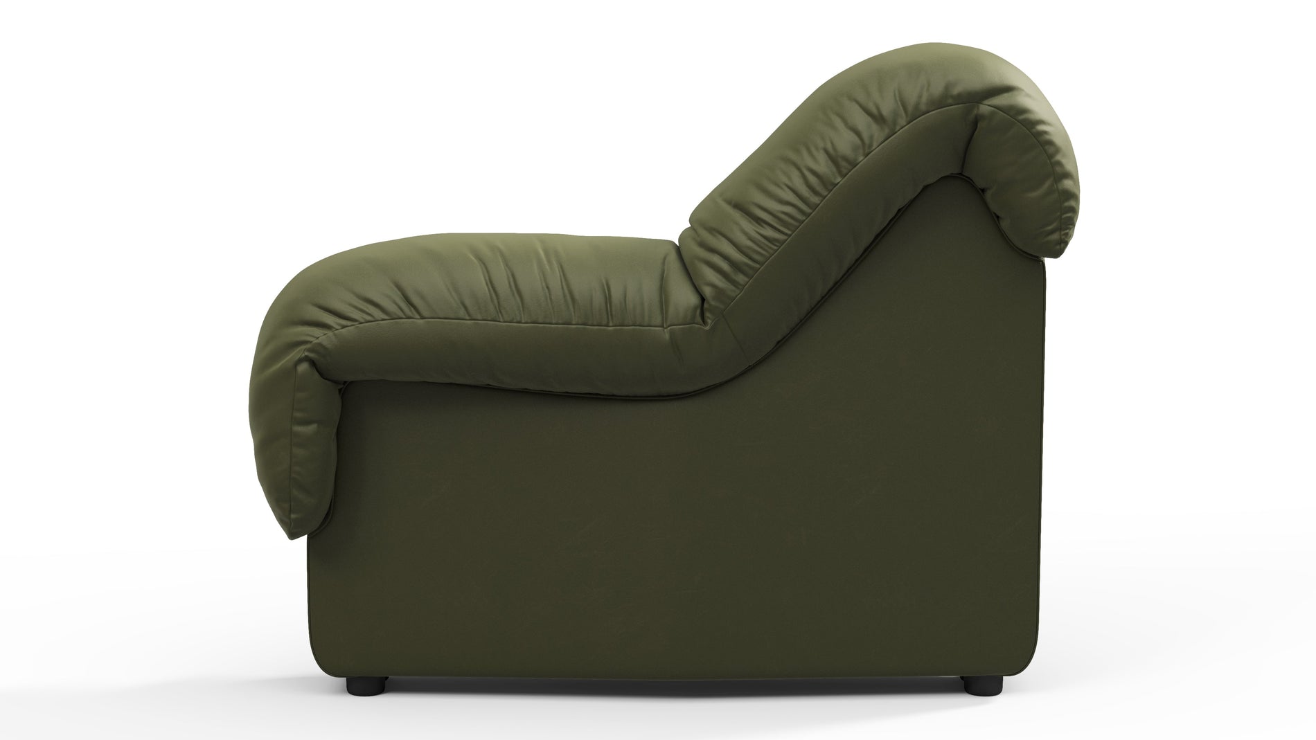 DS 600Deep Olive Vegan Leather
