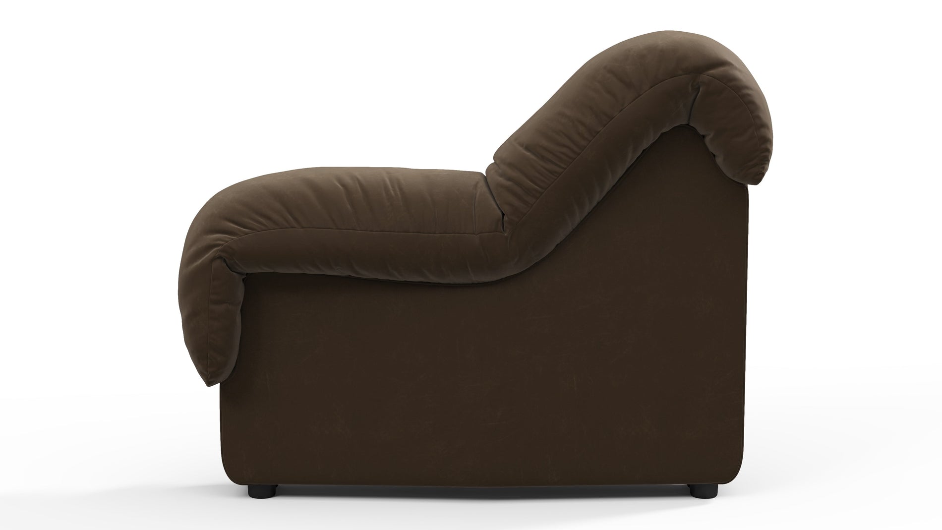 DS 600Distressed Brown Vegan Leather