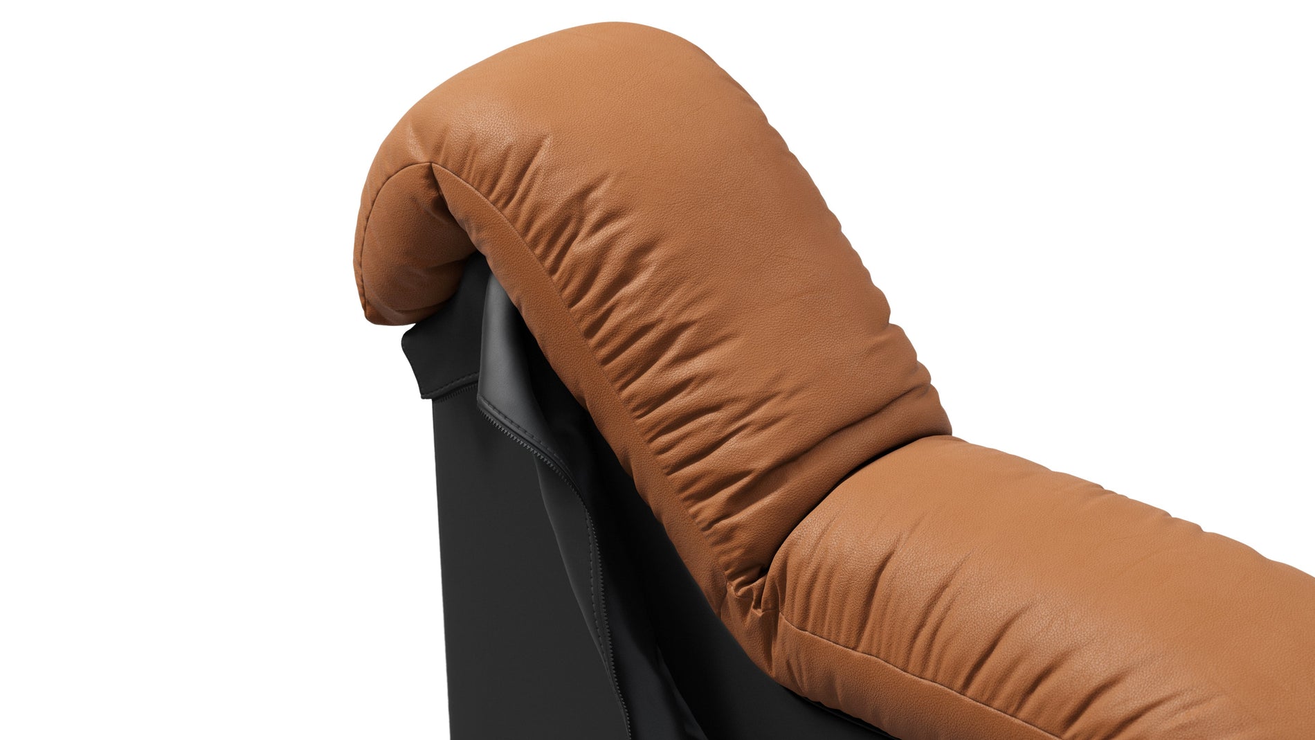 DS 600Vintage Tan and Black Vegan Leather