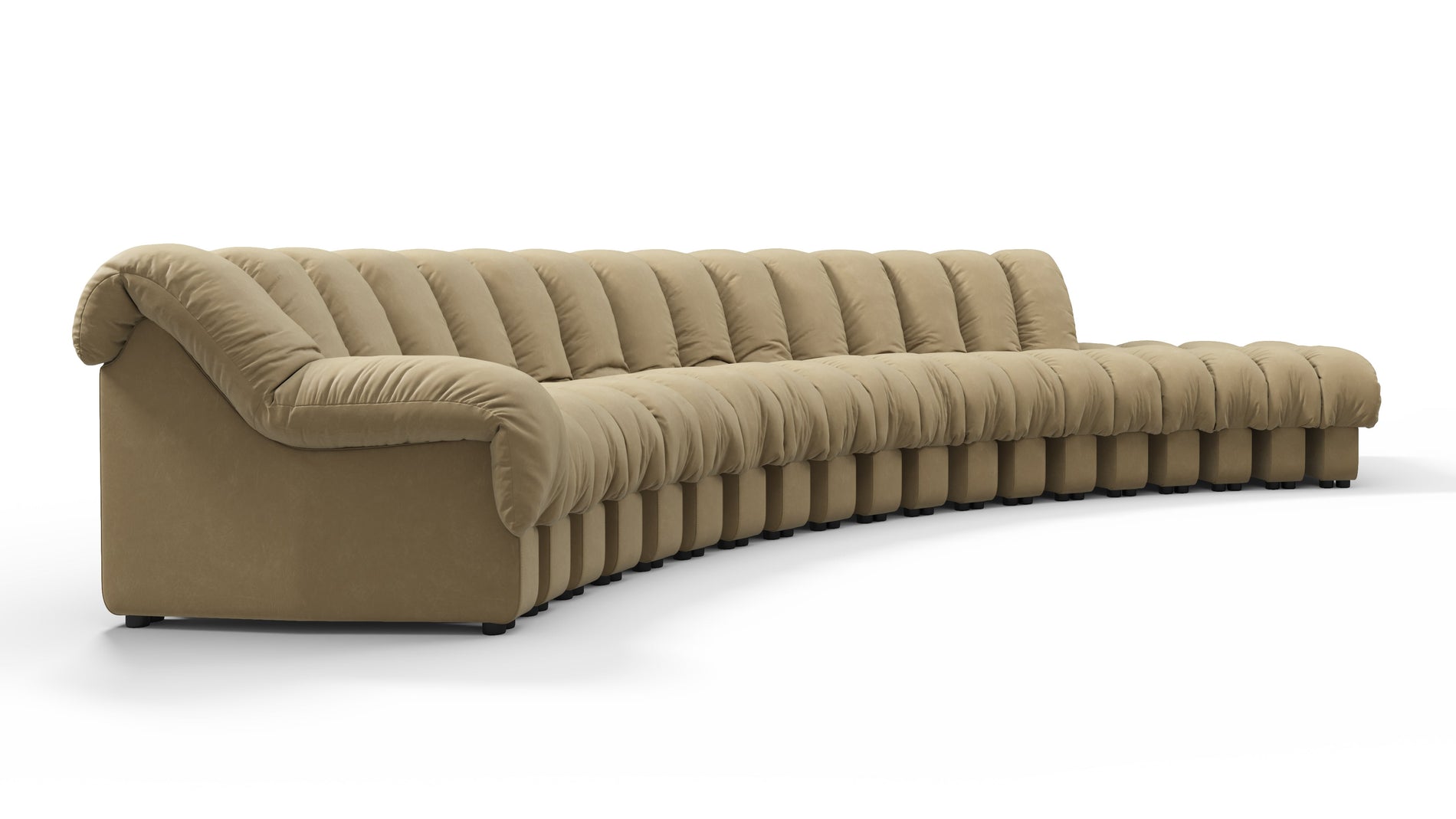 DS 600Beige Vegan Leather