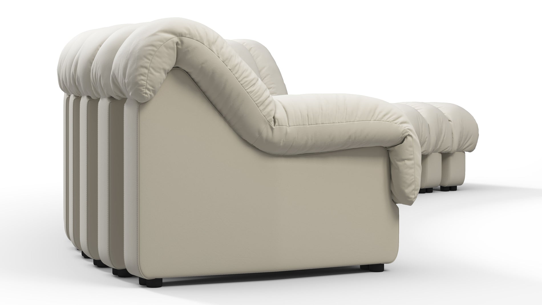 DS 600Cream Vegan Leather